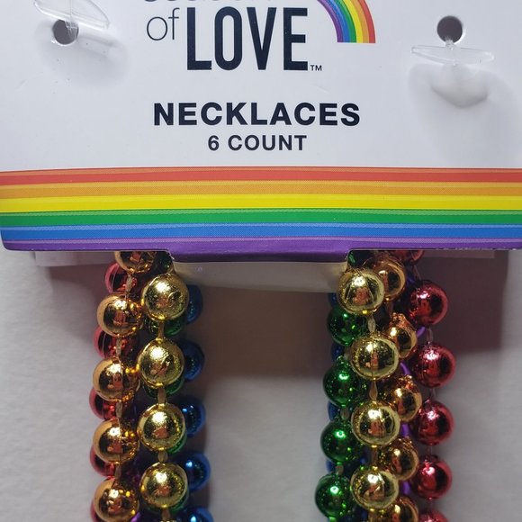 Season Of Love Pride Bundle -Tutu Suspenders Beads Glasses etc NWT Costume - Picture 2 of 14
